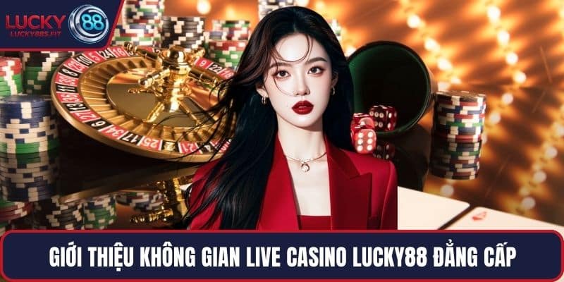 Giới thiệu không gian Live Casino LUCKY88 đẳng cấp