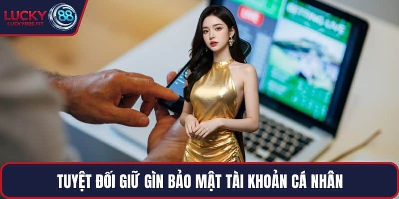 Tuyệt đối giữ gìn bảo mật tài khoản cá nhân